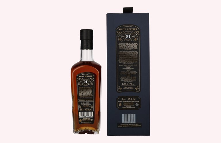 White Heather 21 Years Old Blended Scotch Whisky 48% Vol. 0,7l in Geschenkbox