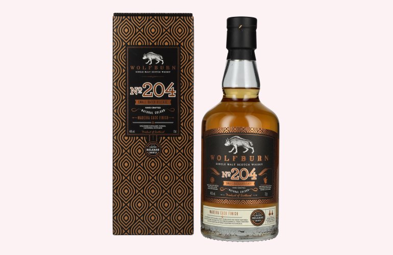 Wolfburn N°204 Single Malt Scotch Whisky Small Batch Release 46% Vol. 0,7l in Giftbox