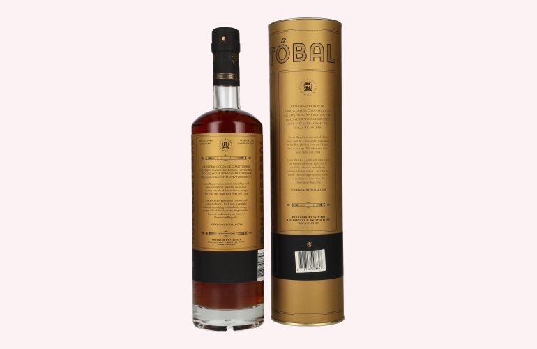 Ron Cristóbal Santa Maria PX Sherry Cask Finish 43% Vol. 0,7l en boîte cadeau