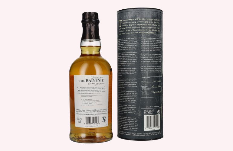The Balvenie 14 Years Old The WEEK OF PEAT 48,3% Vol. 0,7l in geschenkverpakking