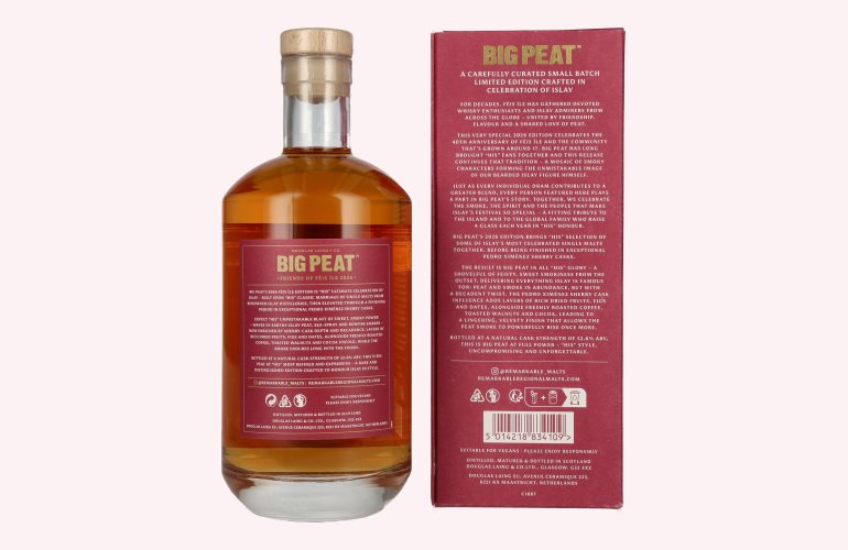 Douglas Laing BIG PEAT Pedro Ximénez Sherry Cask Finish Féis Ìle 2026 52,6% Vol. 0,7l in Giftbox