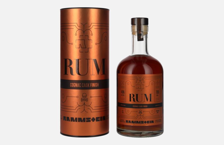 Rammstein Rum Cognac Cask Finish Limited Edition 46% Vol. 0,7l in Giftbox