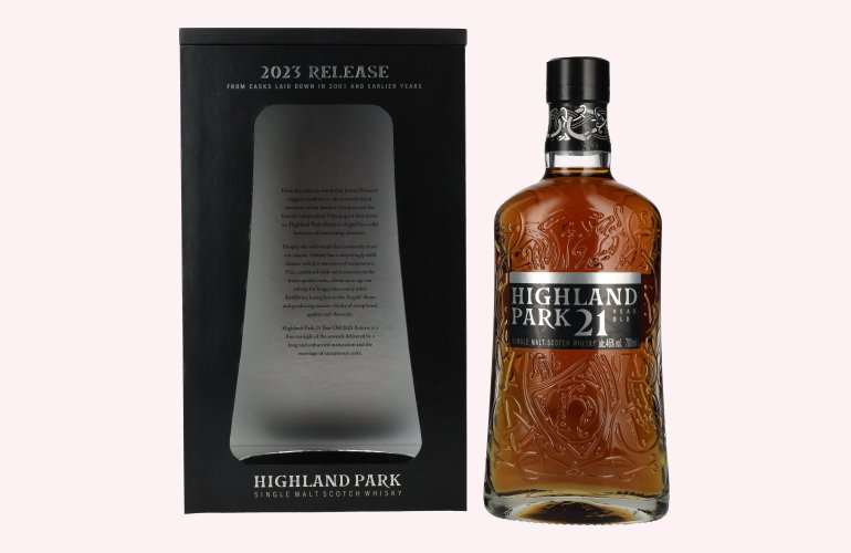 Highland Park 21 Years Old Release 2023 46% Vol. 0,7l in Geschenkbox