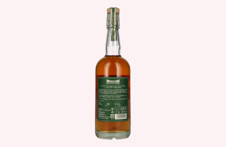Brother's Bond American Blended Rye Whiskey Batch No. 0003 47,5% Vol. 0,7l