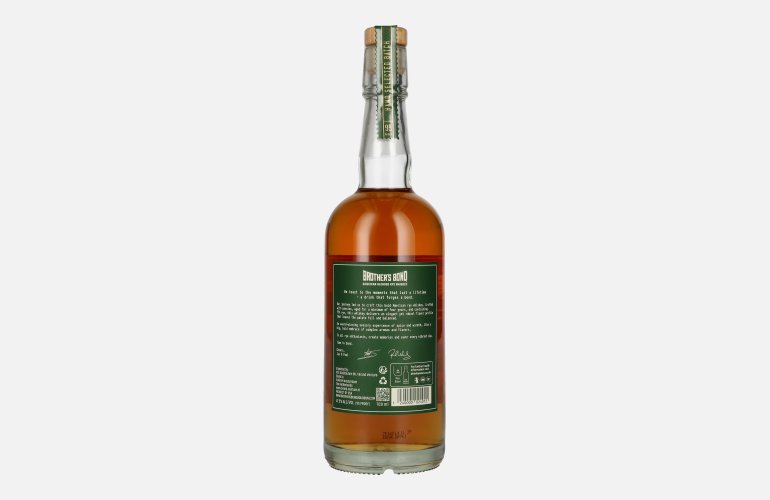 Brother's Bond American Blended Rye Whiskey Batch No. 0003 47,5% Vol. 0,7l