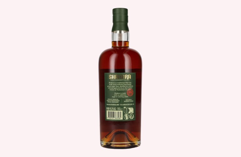 SHAKARA 12 Years Old Thailand Rum 45,7% Vol. 0,7l