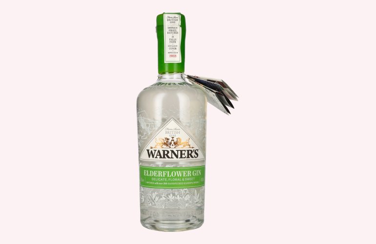 Warner's Elderflower Gin 40% Vol. 0,7l