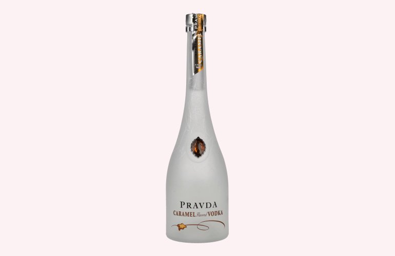 Pravda CARAMEL Flavored Vodka 37,5% Vol. 0,7l