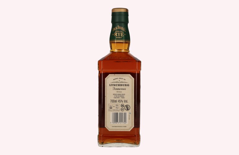 Jack Daniel's Tennessee RYE Straight Rye Whiskey 45% Vol. 0,7l