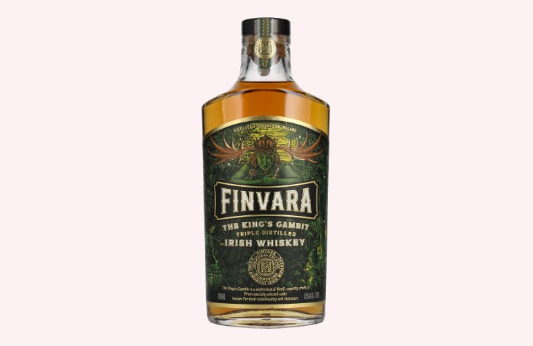 Finvara THE KING'S GAMBIT Triple Distilled Irish Whiskey 43% Vol. 0,7l