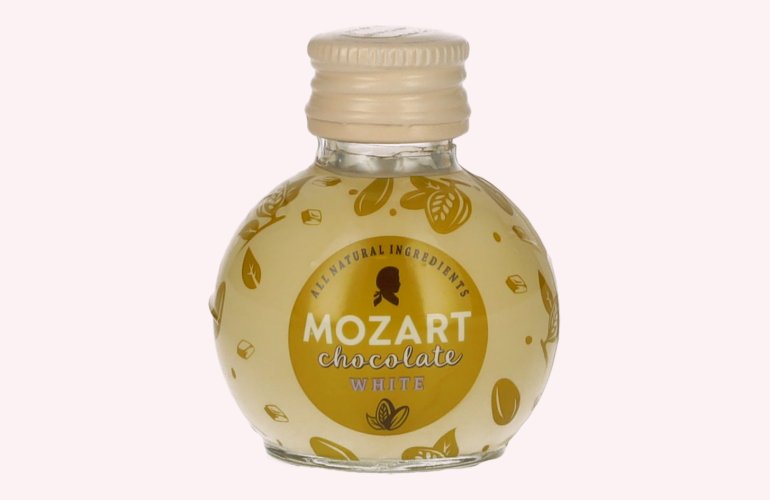 Mozart Chocolate White Sahnelikör 15% Vol. 0,02l