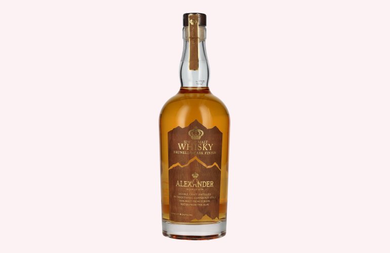 ALEXANDER Aqva Di Vita Brunello Cask Finish Single Malt Whisky 43% Vol. 0,7l
