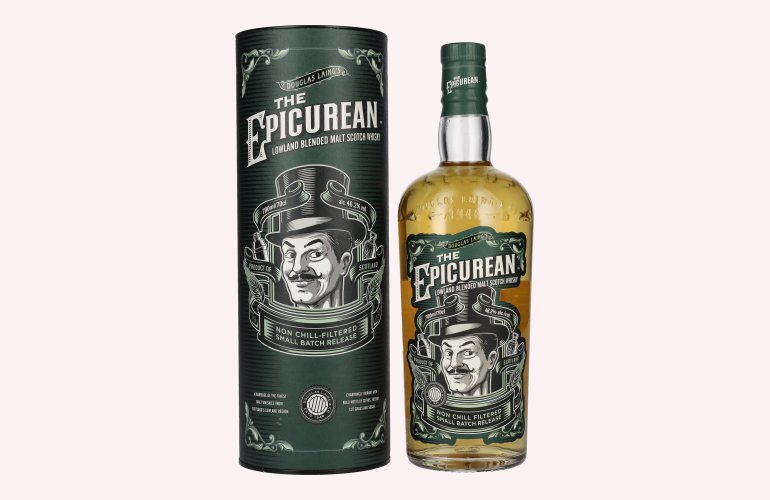 Douglas Laing THE EPICUREAN Lowland Blended Malt 46,2% Vol. 0,7l en boîte cadeau