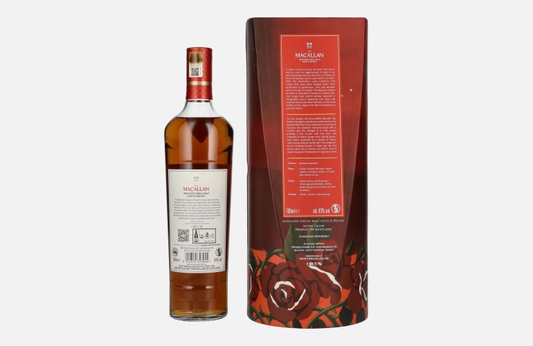 The Macallan A NIGHT ON EARTH JEREZ 43% Vol. 0,7l en boîte cadeau