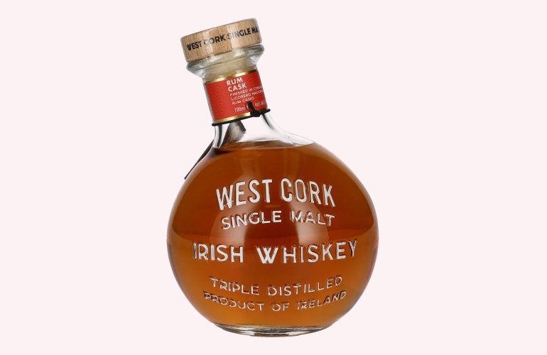 West Cork MARITIME Single Malt Irish Whiskey RUM CASK FINISHED Limited Edition 46% Vol. 0,7l