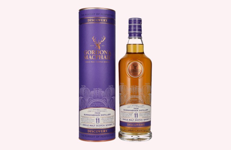 Gordon & MacPhail BUNNAHABHAIN 11 Years Old DISCOVERY Single Malt 43% Vol. 0,7l en boîte cadeau