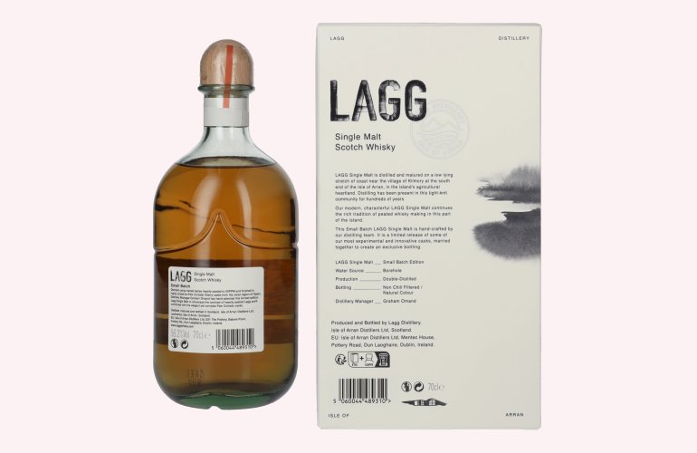 LAGG Small Batch Single Malt Scotch Whisky ex-Palo Cortado Sherry Cask 56,2% Vol. 0,7l in Giftbox
