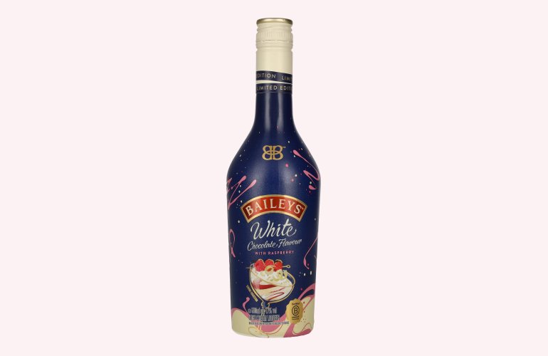 Baileys White Chocolate with Raspberry Irish Cream Liqueur Limited Edition 17% Vol. 0,5l