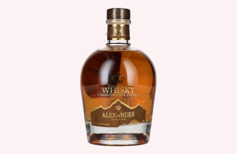 ALEXANDER Aqva Di Vita Amarone Cask Finish Single Malt Whisky 46% Vol. 0,7l