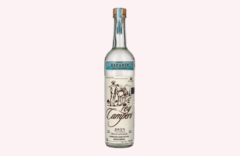 Rey Campero Mezcal ESPADÍN 48,4% Vol. 0,7l