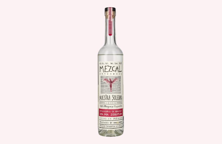 Nuestra Soledad Mezcal Joven STA. MA. ZOQUITLÁN 46% Vol. 0,7l