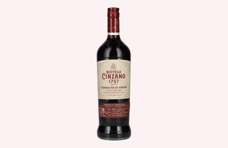 Bottega Cinzano 1757 Vermouth di Torino ROSSO 16% Vol. 1l