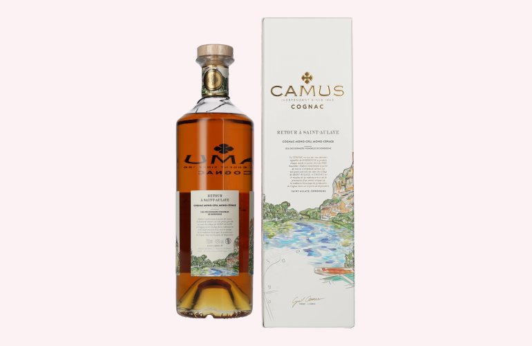 Camus Cognac RETURN TO SAINT-AULAYE Vintage 2016 43% Vol. 0,7l en boîte cadeau