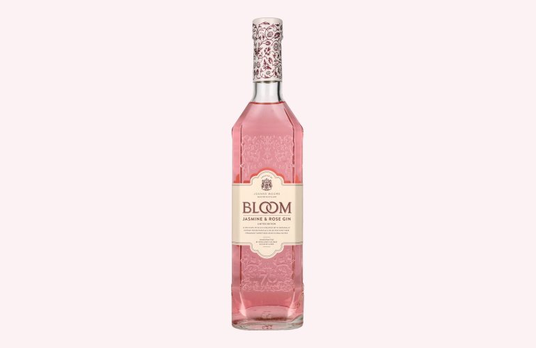 Bloom JASMINE & ROSE GIN Limited Edition 40% Vol. 0,7l