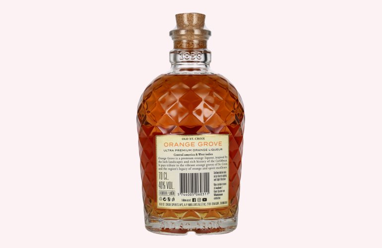 Old St. Croix A.H. Riise ELIXIR Orange Grove Liqueur 40% Vol. 0,7l