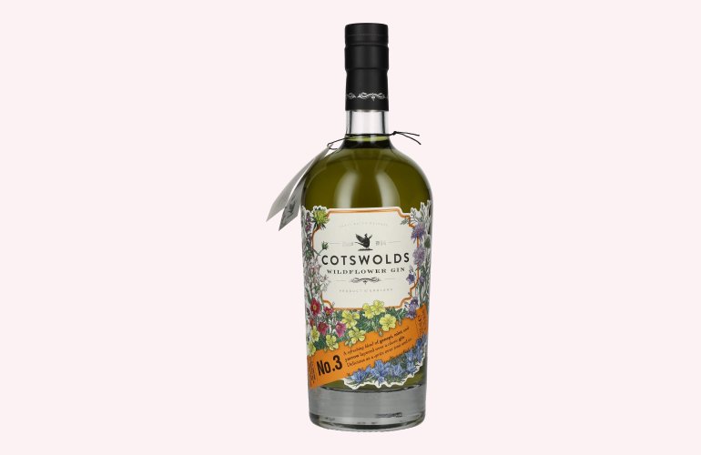 Cotswolds WILDFLOWER GIN No. 3 41,7% Vol. 0,7l