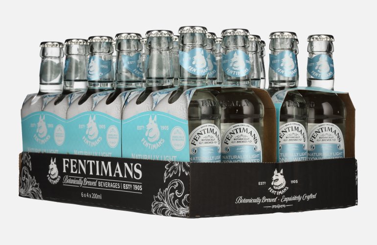Fentimans NATURALLY LIGHT Tonic Water 6x4x0,2l