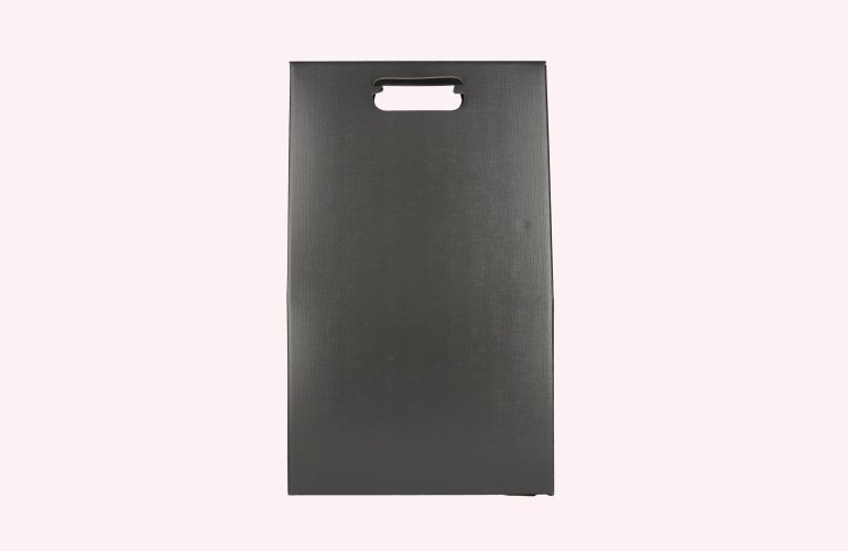 Tragekarton Struktura Vita Anthrazit 3er