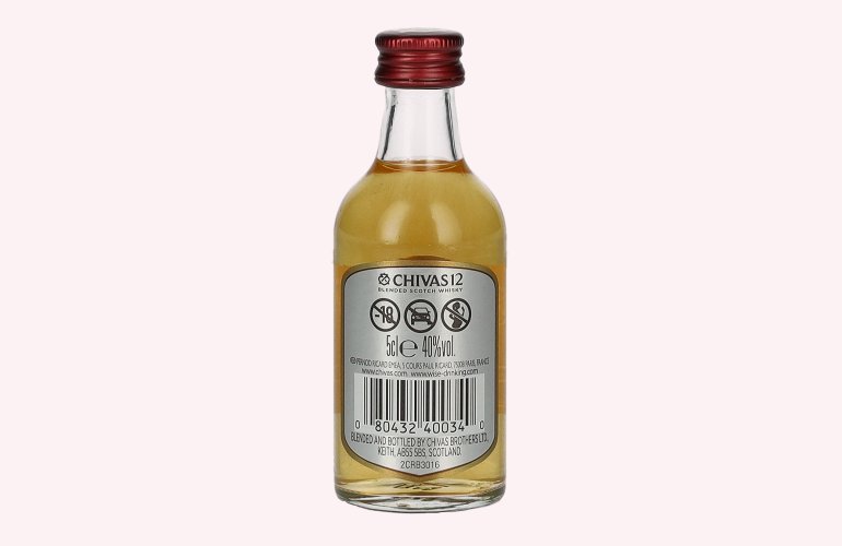 Chivas Regal 12 Years Old Blended Scotch Whisky 40% Vol. 0,05l