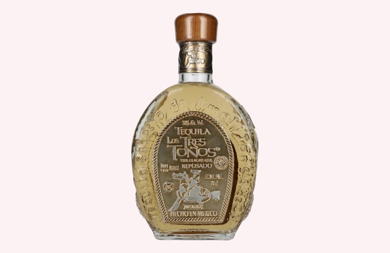 Los Tres Tonos REPOSADO Tequila 38% Vol. 0,7l