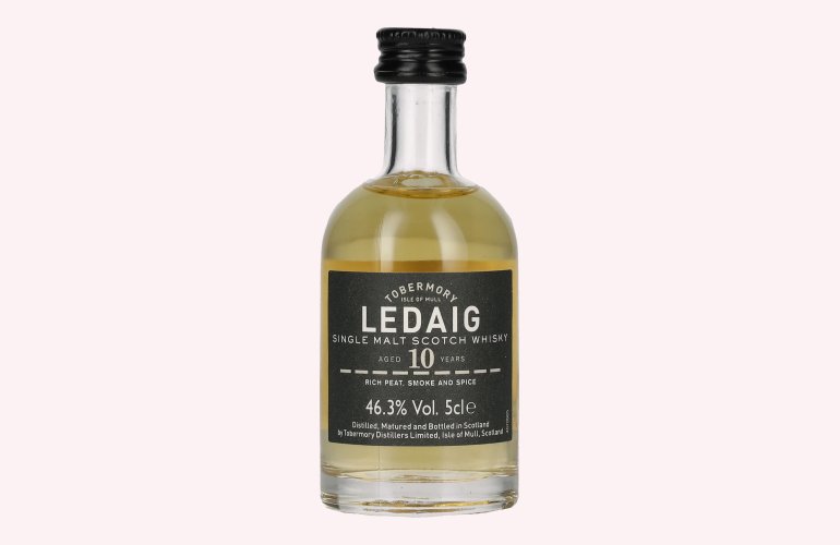 Ledaig 10 Years Old Single Malt Scotch Whisky 46,3% Vol. 0,05l