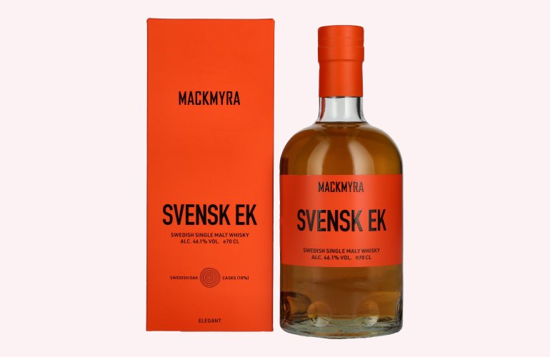 Mackmyra Svensk EK Swedish Single Malt Whisky 46,1% Vol. 0,7l in Geschenkbox