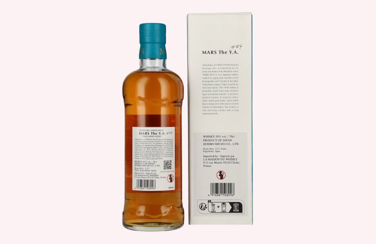Mars The Y.A. Blended Malt Japanese Whisky # 04 50% Vol. 0,7l in Giftbox