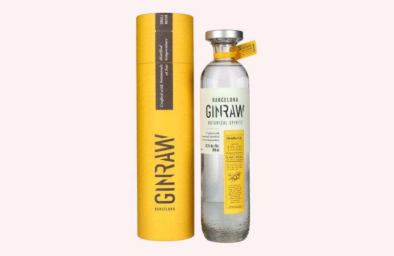 Ginraw Gastronomic Gin 42,3% Vol. 0,7l en boîte cadeau
