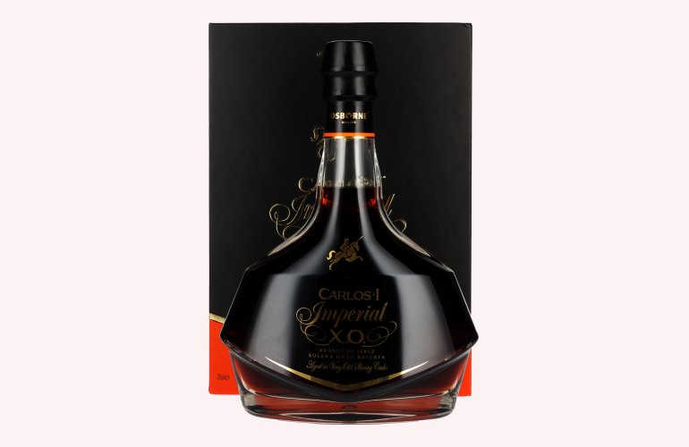Carlos I Imperial X.O. Solera Gran Reserva Brandy de Jerez 40% Vol. 0,7l in Giftbox
