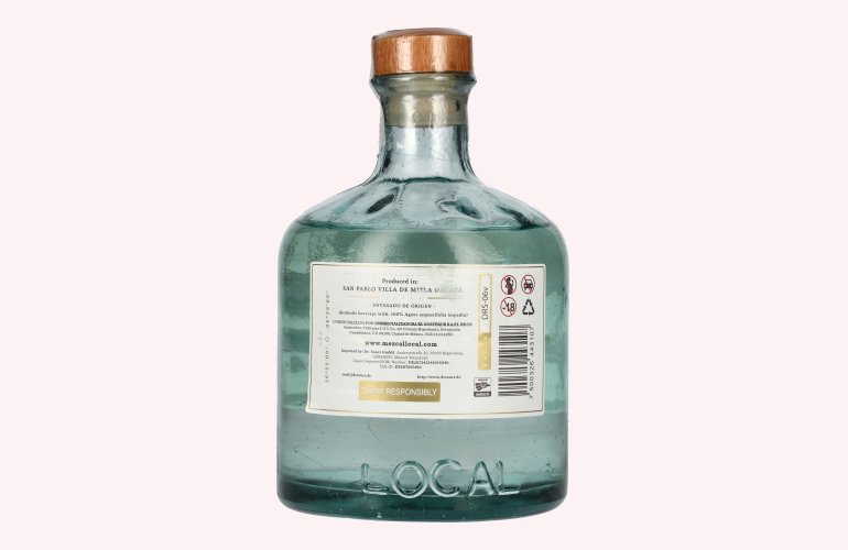 Mezcal Artesanal Local DOP 42% Vol. 0,7l