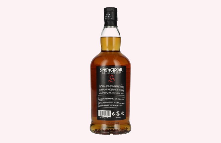 Springbank 12 Years Old CASK STRENGTH Campbeltown Single Malt Scotch Whisky 55,9% Vol. 0,7l