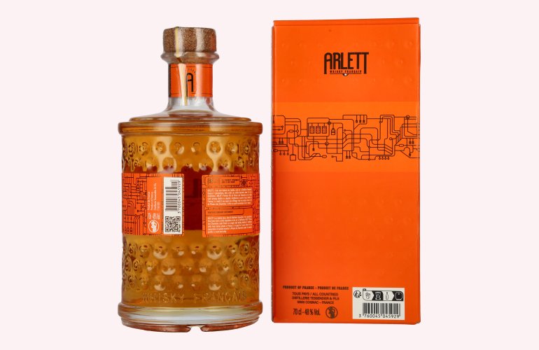 ARLETT Finition Fût de Pineau des Charentes Single Malt Whisky 48% Vol. 0,7l in Geschenkbox