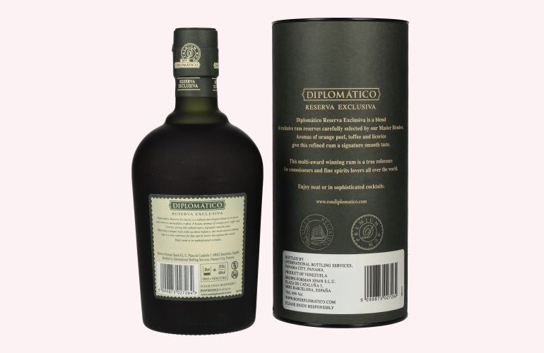Diplomático RESERVA EXCLUSIVA Ron Antiguo 40% Vol. 0,7l in Giftbox