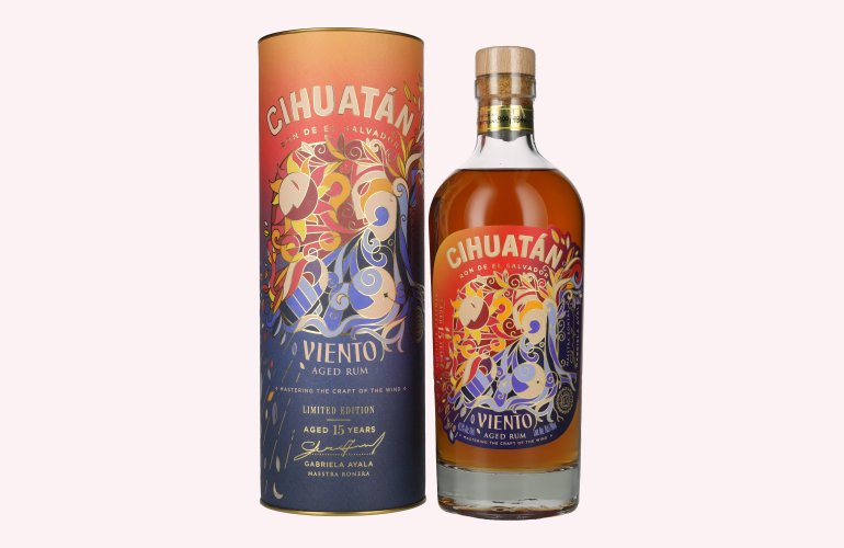 Cihuatán VIENTO Rum Limited Edition 43,5% Vol. 0,7l in geschenkverpakking