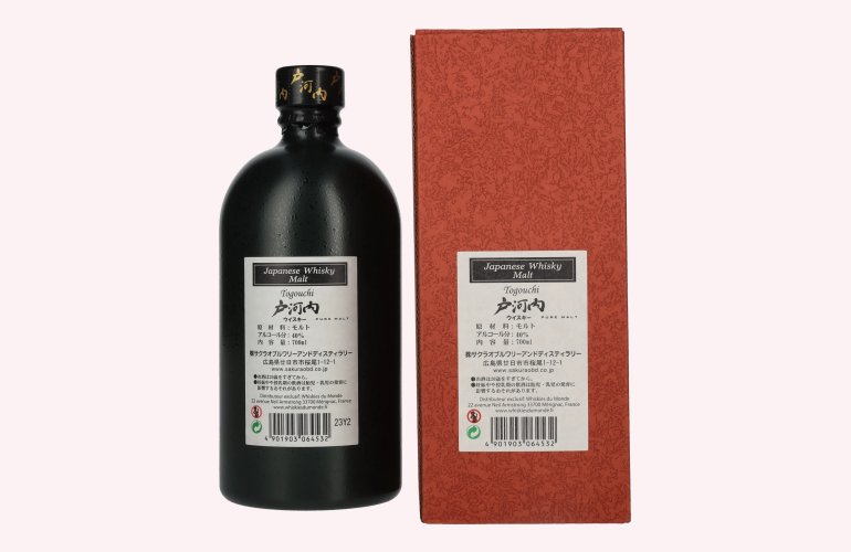 Togouchi PURE MALT Japanese Whisky 40% Vol. 0,7l en boîte cadeau
