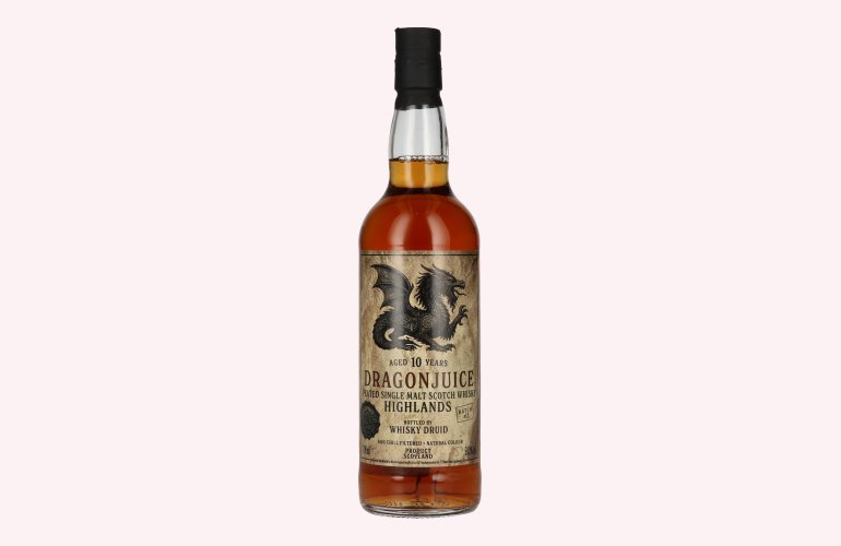 Whisky Druid 10 Years Old DRAGONJUICE Single Malt Scotch Whisky Batch #2 50,2% Vol. 0,7l