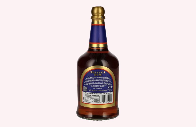 Pusser's Original Admiralty Rum 40% Vol. 0,7l