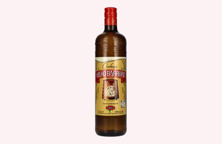 Velho Barreiro Cachaça 39% Vol. 1l
