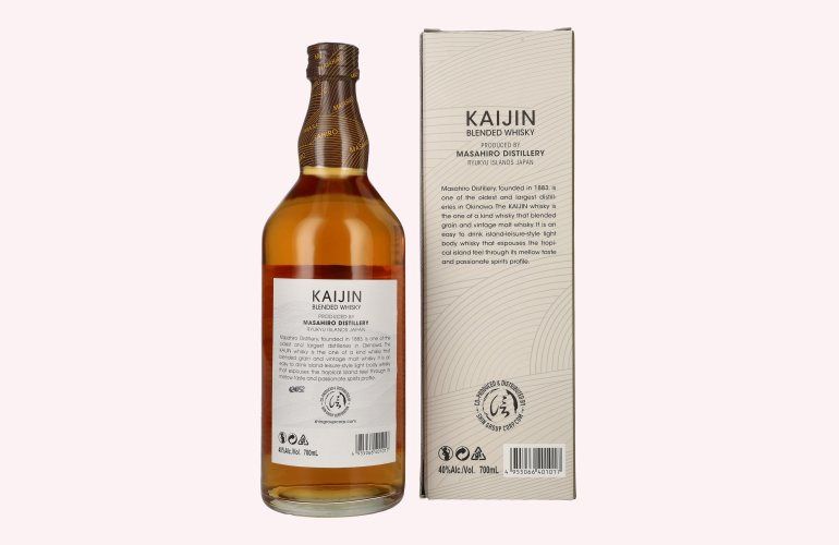 Kaijin Blended Whisky 40% Vol. 0,7l in Geschenkbox