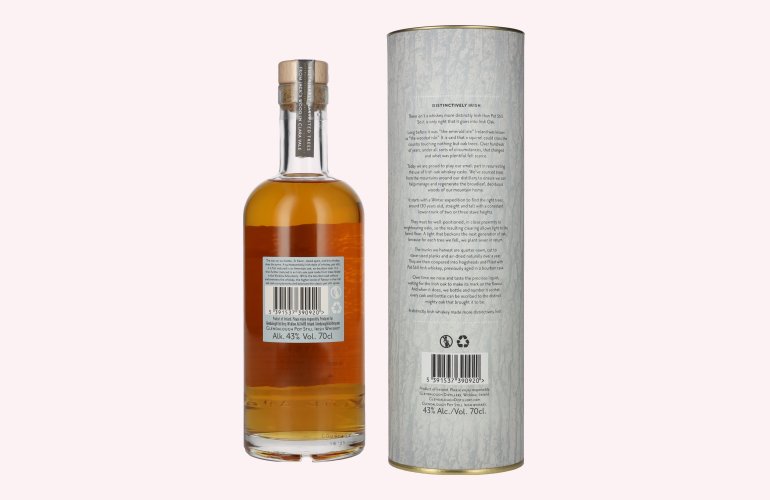 Glendalough Pot Still Irish Whiskey Batch 3 43% Vol. 0,7l in geschenkverpakking